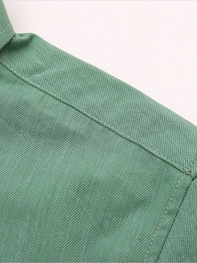 Arett® | Men Cotton Button Up Shirt