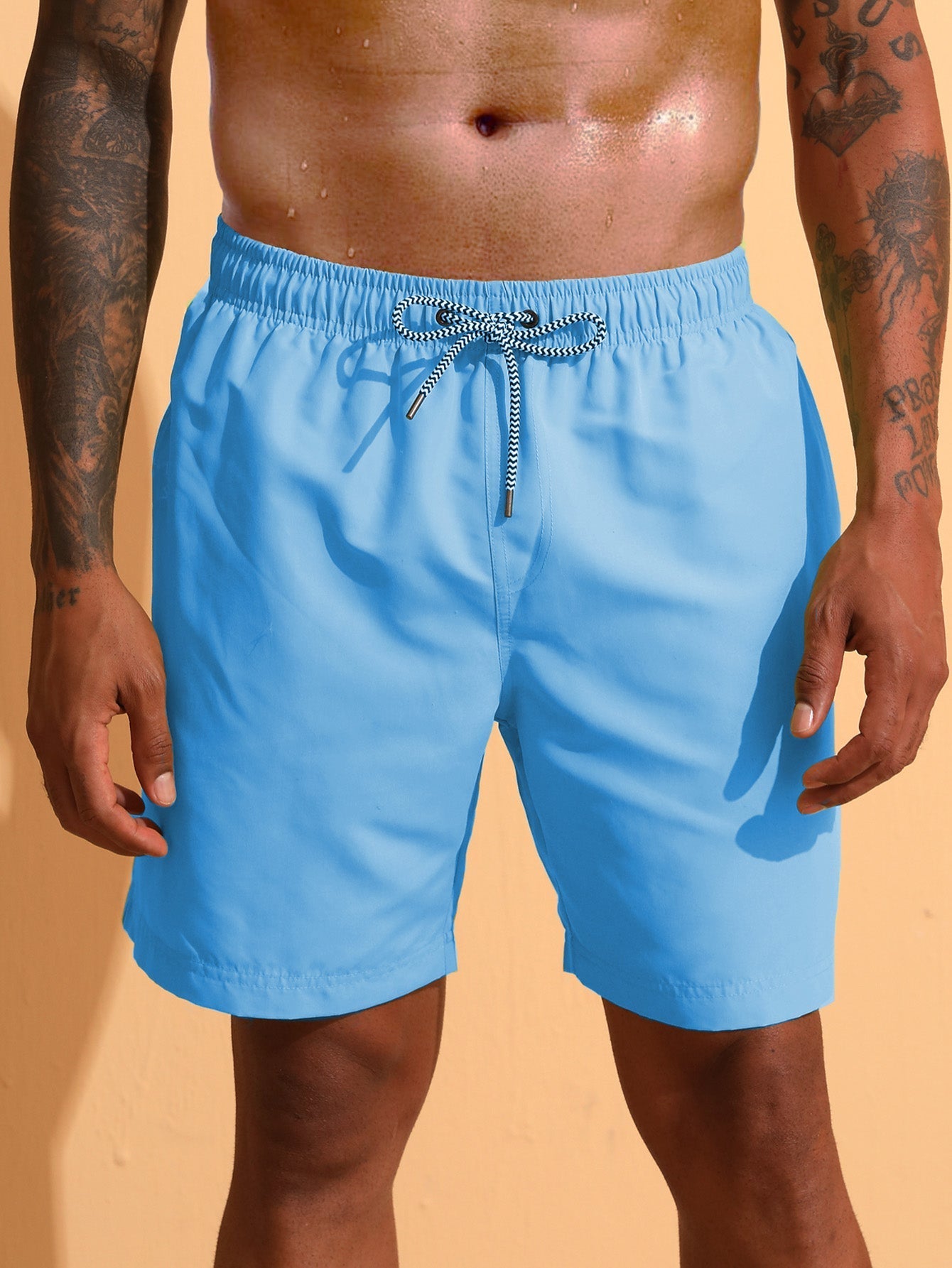 Adelhelm® | 3 Pieces Contrast Waistband Swim Shorts