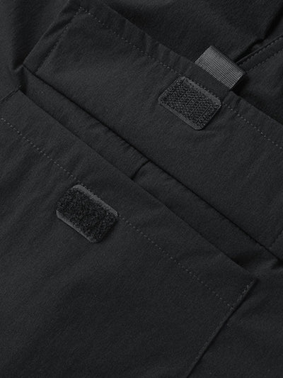 Florentine | Solid Drawstring Cargo Shorts