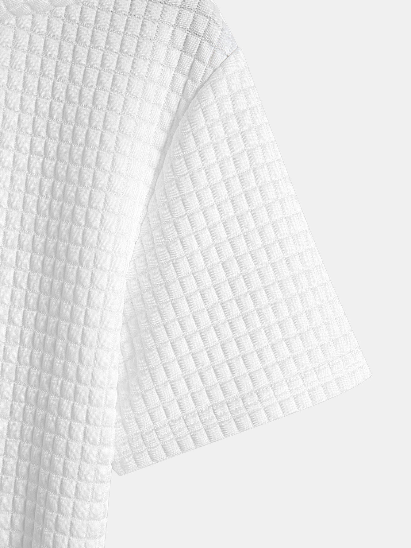 Cliff® | Kangaroo Pocket Waffle Hooded T-Shirt & Shorts