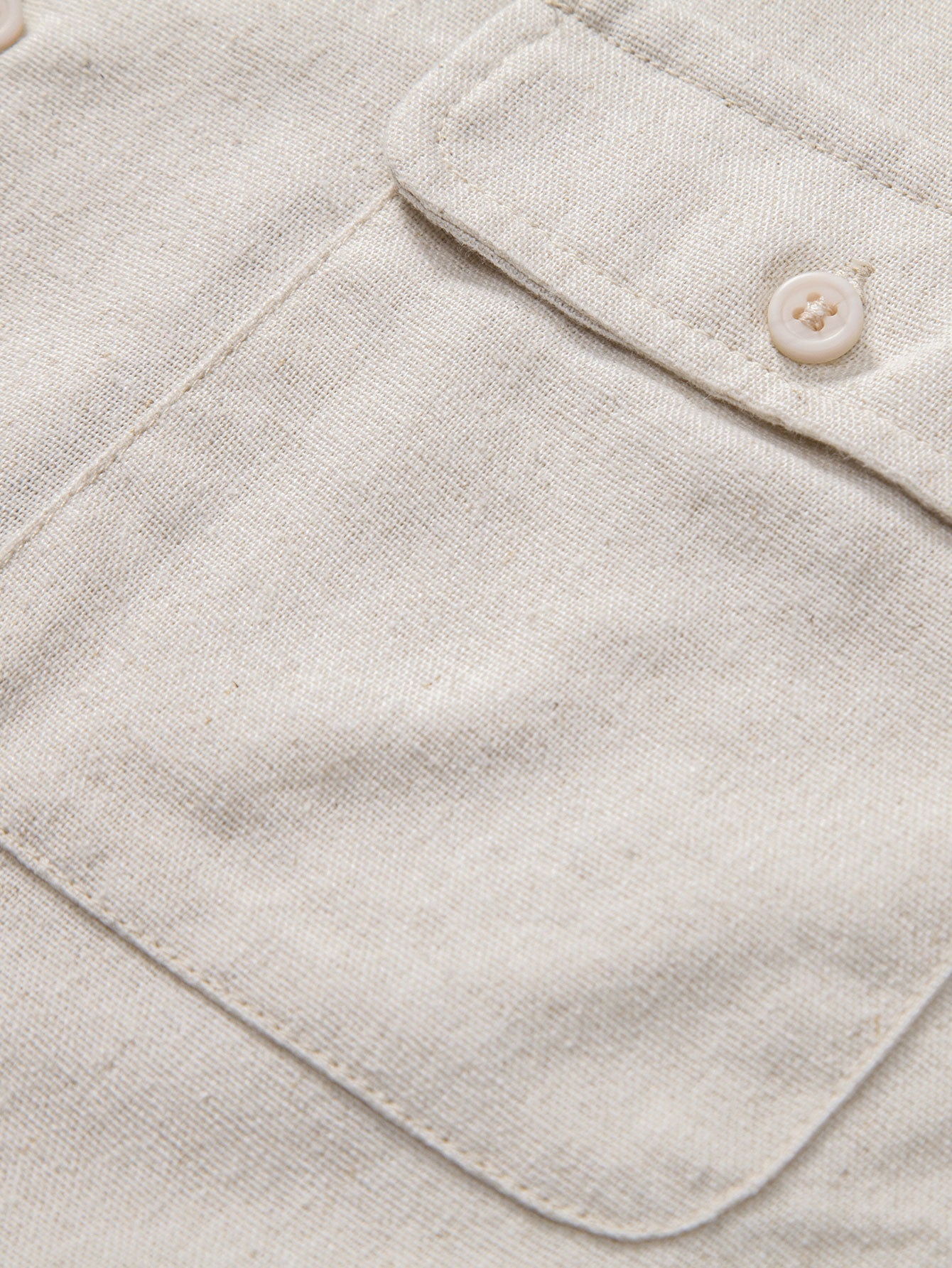Cuno® | Linen Cuban Shirt With Pockets & Straight Leg Linen Pants