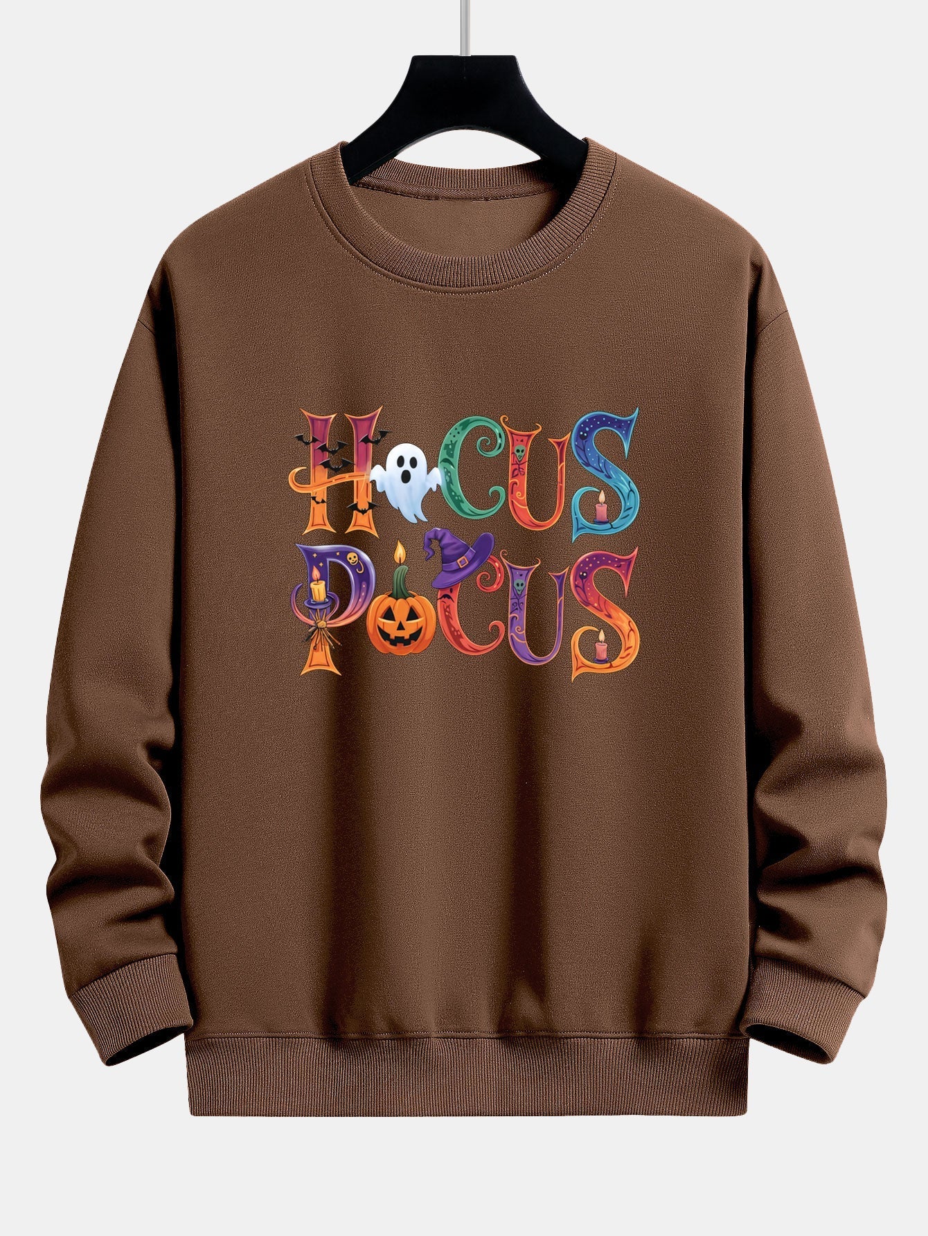 Bautista® | Halloween Hocus Pocus Print Relax Fit Sweatshirt