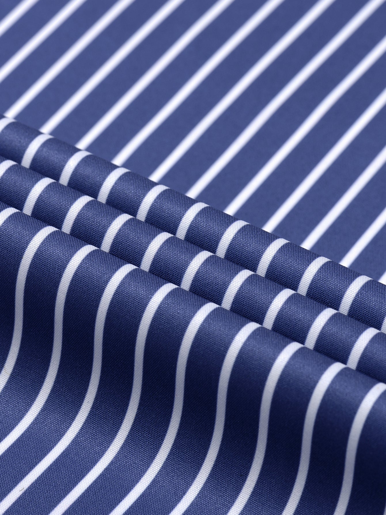 hola STRIPED LONG SLEEVE BUTTON-DOWN SHIRT