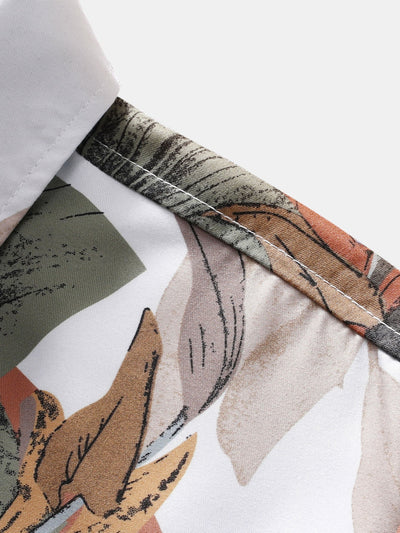 Anwil® | Tropical Print Button Up Shirt