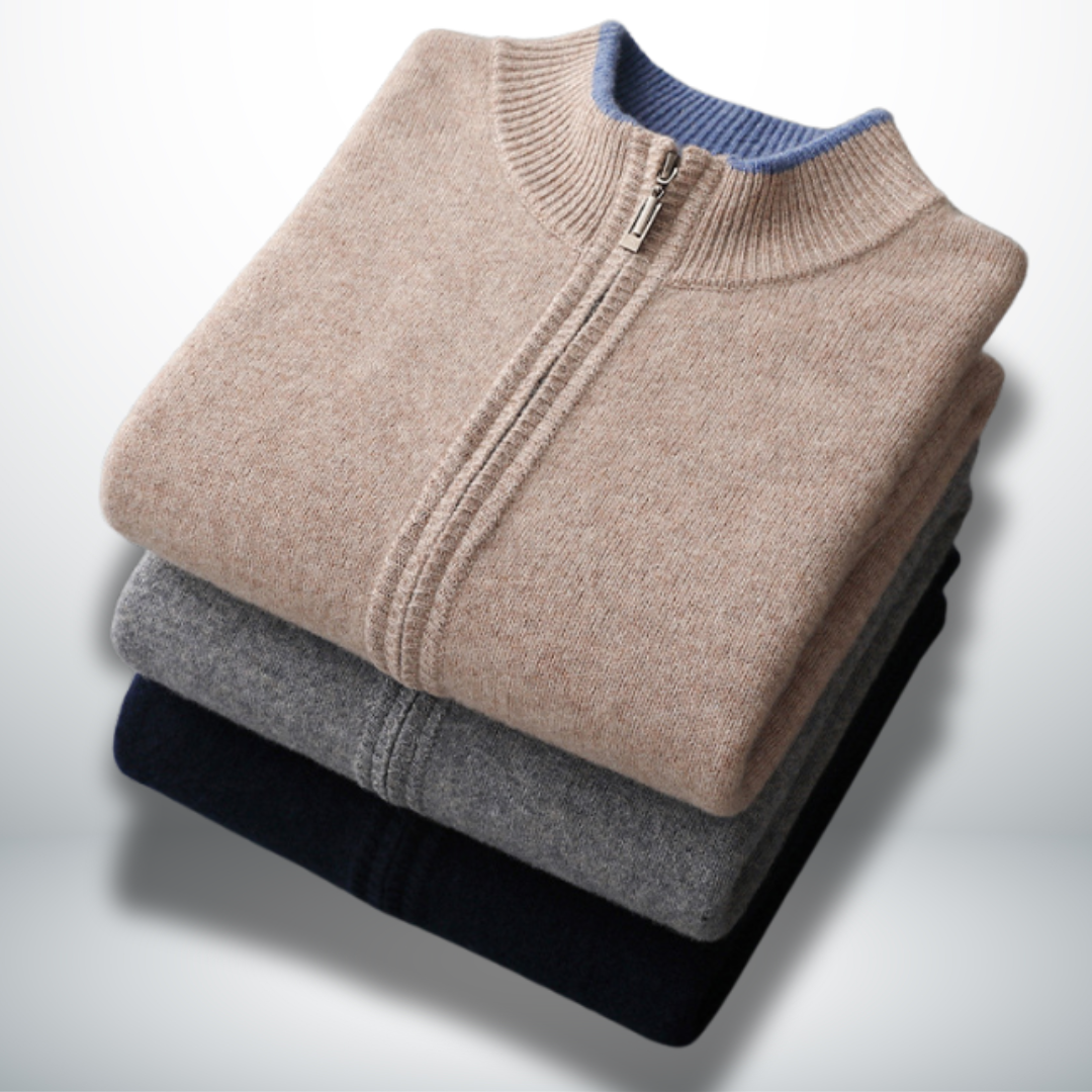 César® | Elegant pure wool cardigan