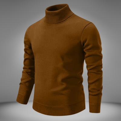 Eneas | Classic turtleneck knit sweater for men