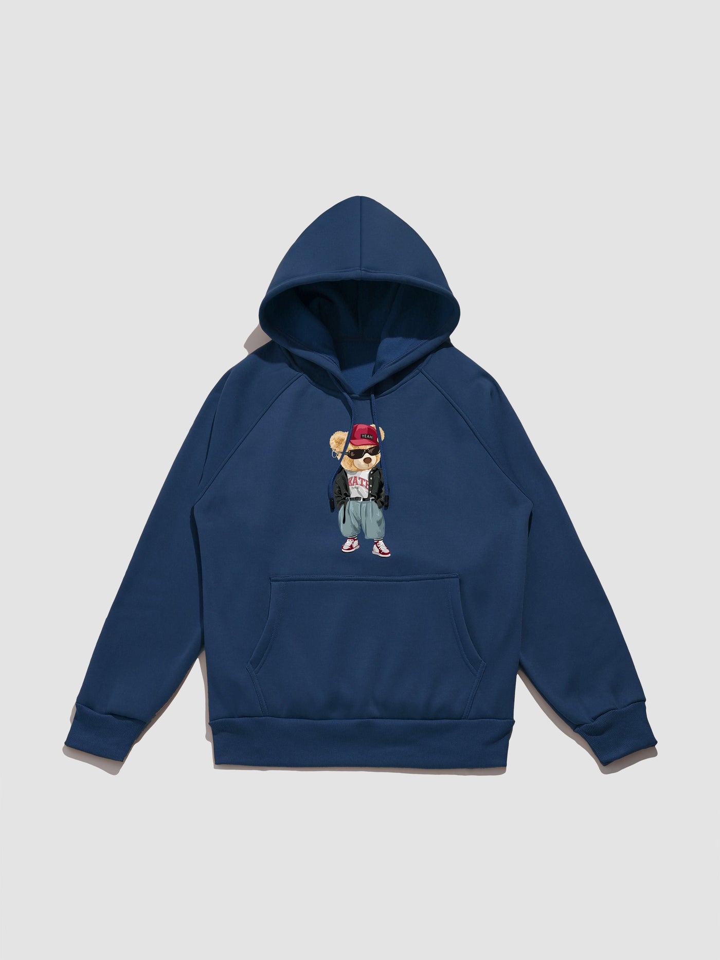 Orion | Hip Hop Style Bear Print Hoodie