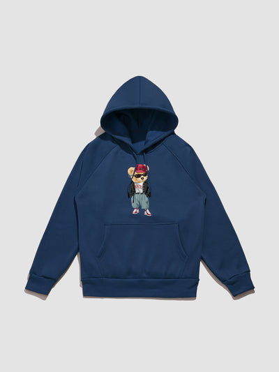 Orion | Hip Hop Style Bear Print Hoodie