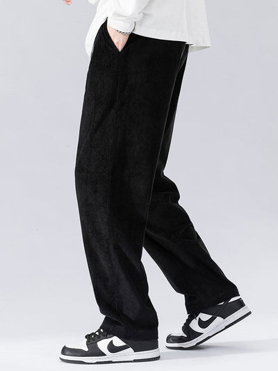 Lamberto® | Straight Leg Corduroy Pants