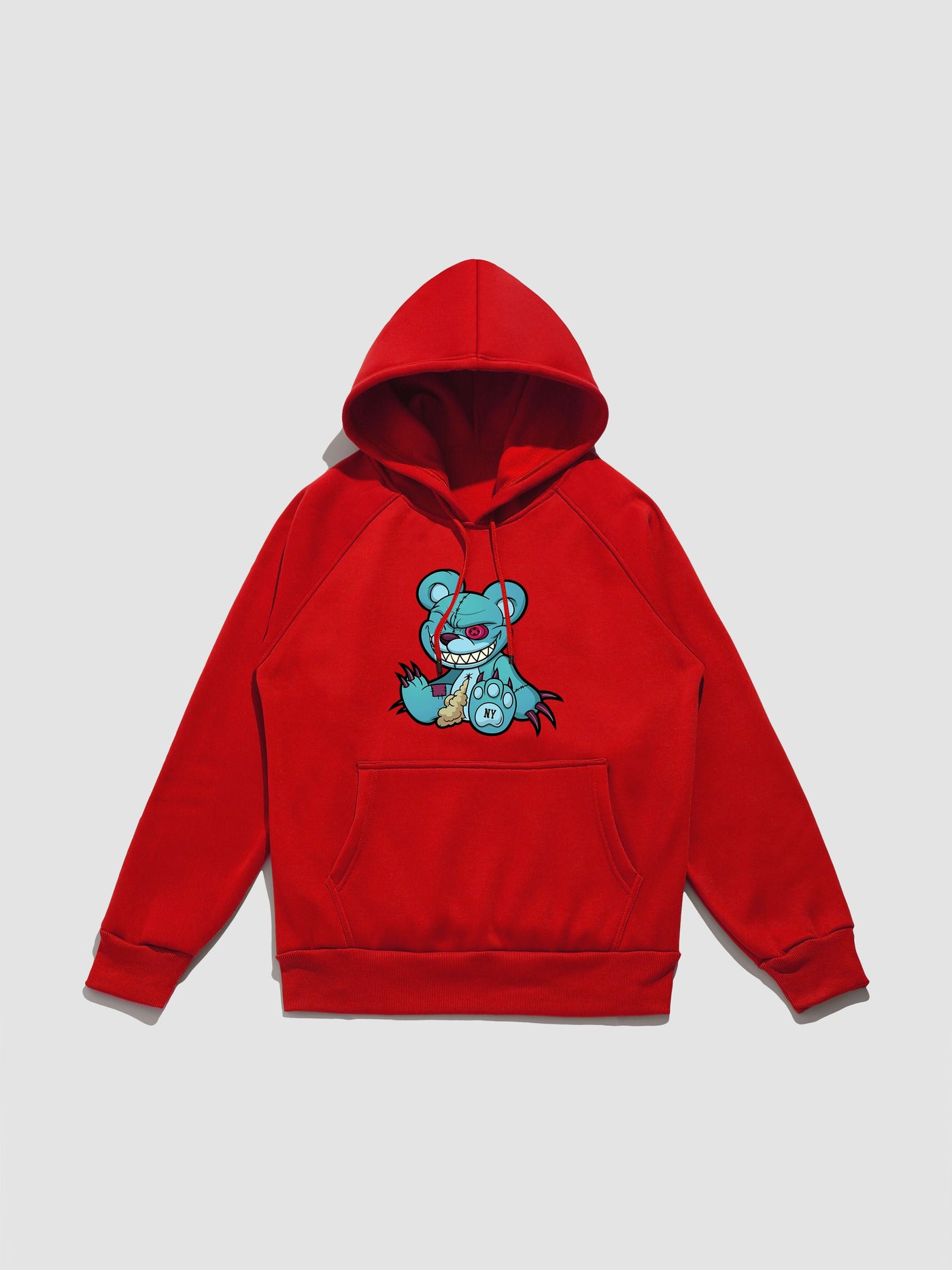 Lionel | Evil Bear Print Hoodie