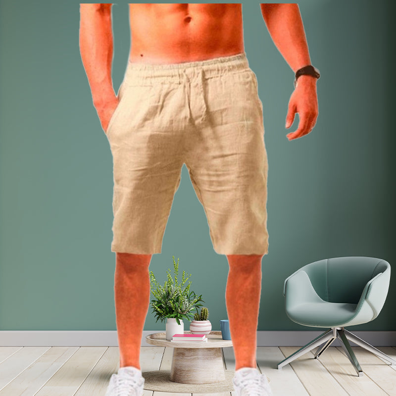 Alden® | Loose, Breathable Shorts Made From Cotton And Linen
