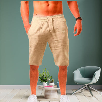 Alden® | Loose, Breathable Shorts Made From Cotton And Linen