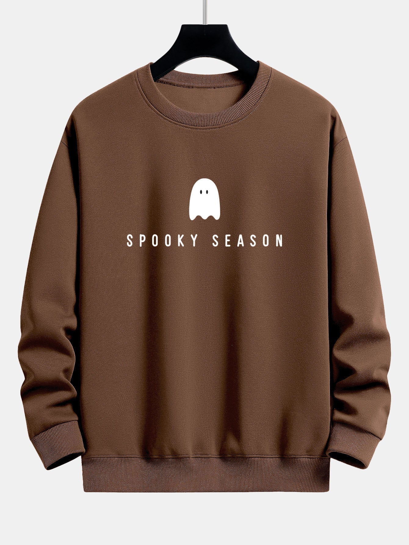 César® | Spooky Season Ghost Print Relax Fit Sweatshirt