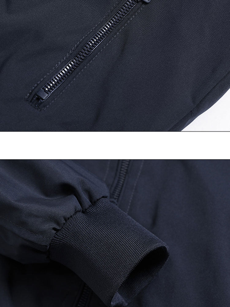 Erick® | Stand Collar Zip Up Jacket