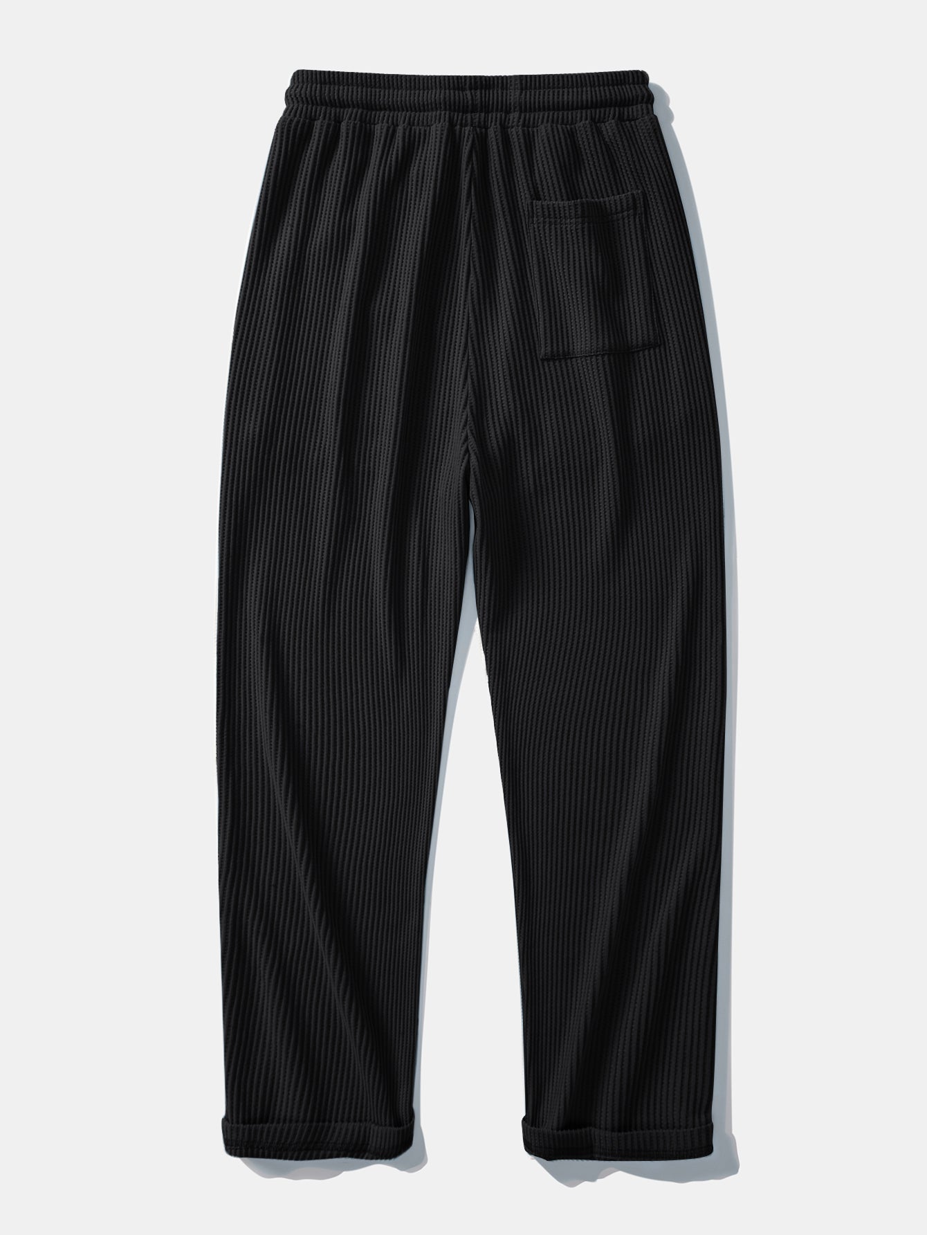 Isidoro® | Drawstring Knitted Waffle Pants