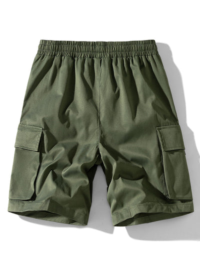 Camilo® | Drawstring Chino Cargo Shorts