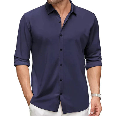 Waldo® | Long-Sleeved Casual Shirt With Button Placket
