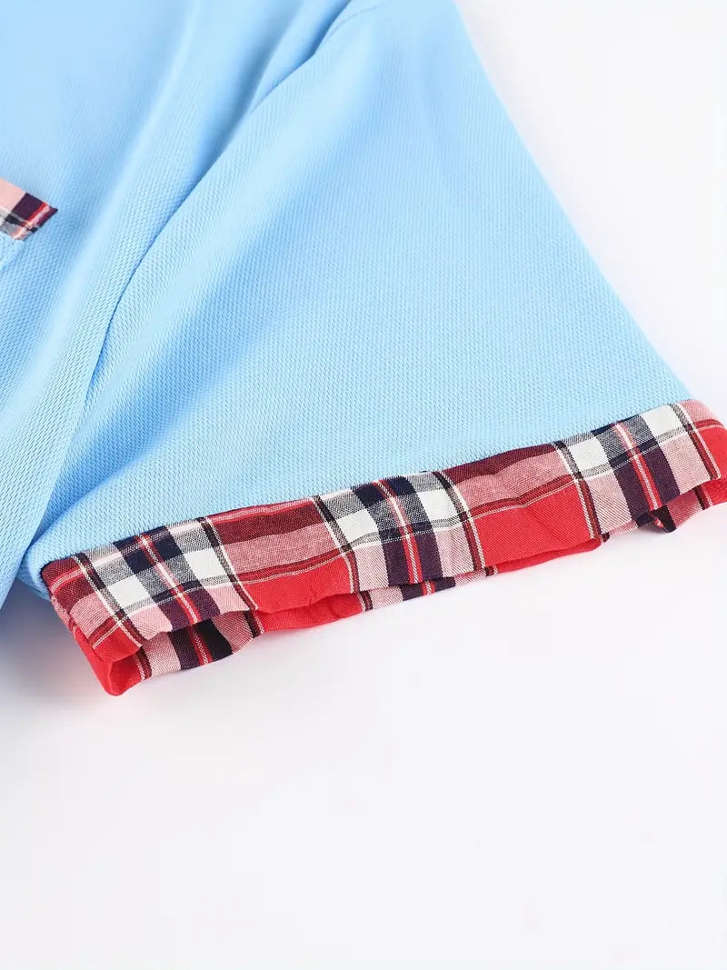 Curtis® | Casual Button-Up With V-Neck For Men