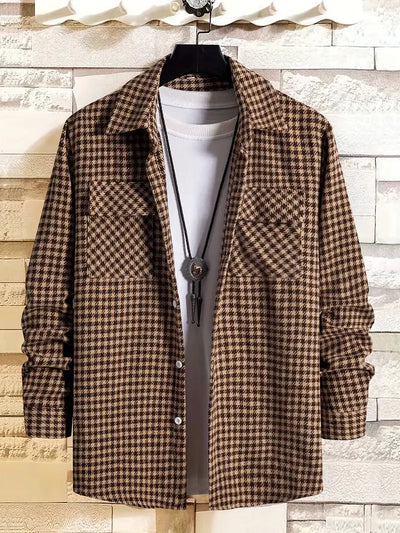 Finley® | Retro Checked Casual Shirt For Men