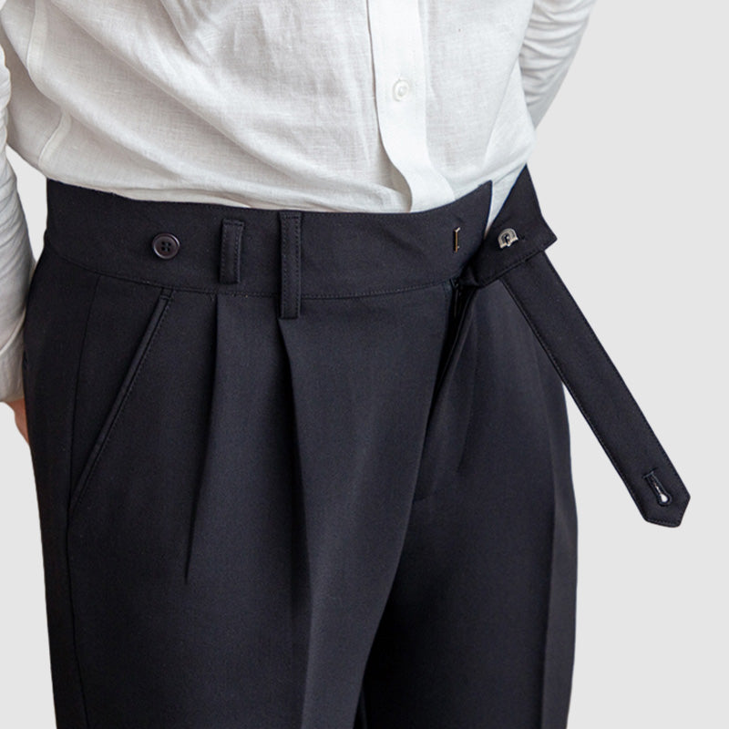 Severiano® | Straight Suit Trousers With High Waist