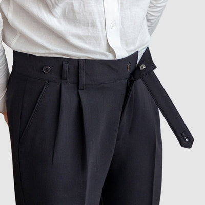 Severiano® | Straight Suit Trousers With High Waist