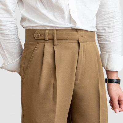 Severiano® | Straight Suit Trousers With High Waist