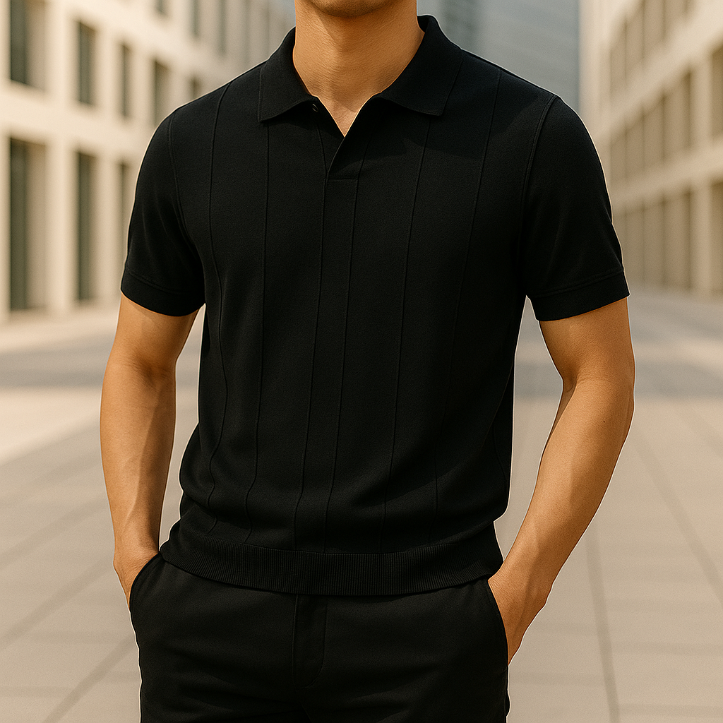 Leif® | Knit Polo Shirt