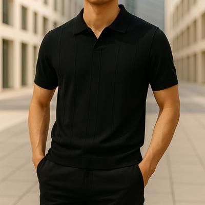 Leif® | Knit Polo Shirt