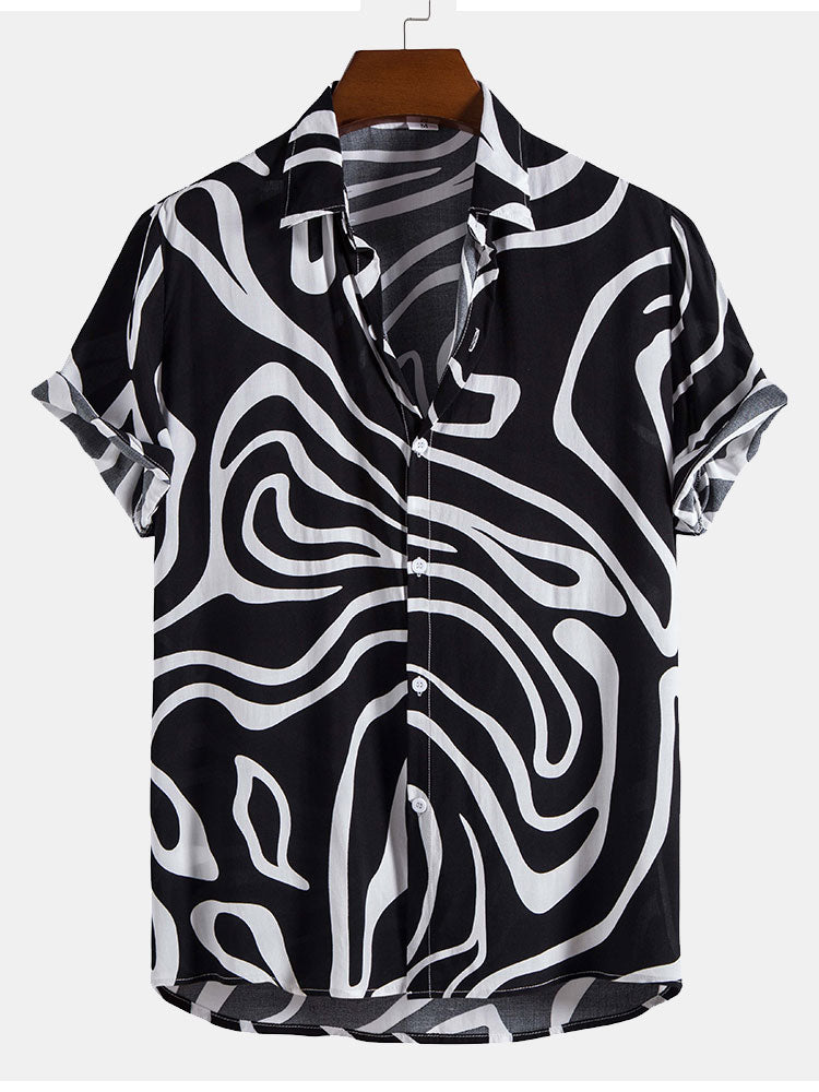 Anselm® | Swirl Print Shirt