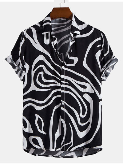 Anselm® | Swirl Print Shirt