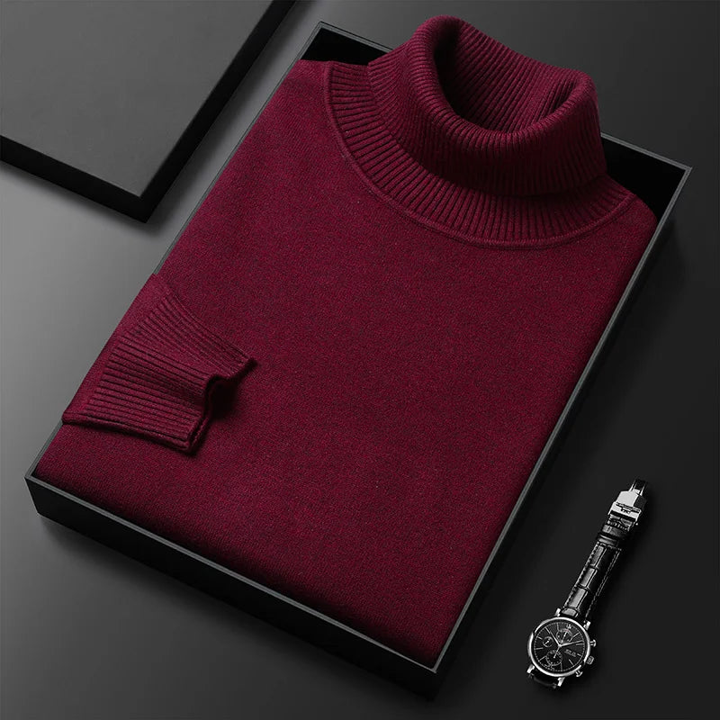 Edgardo® | Luxury Cashmere Turtleneck Sweater