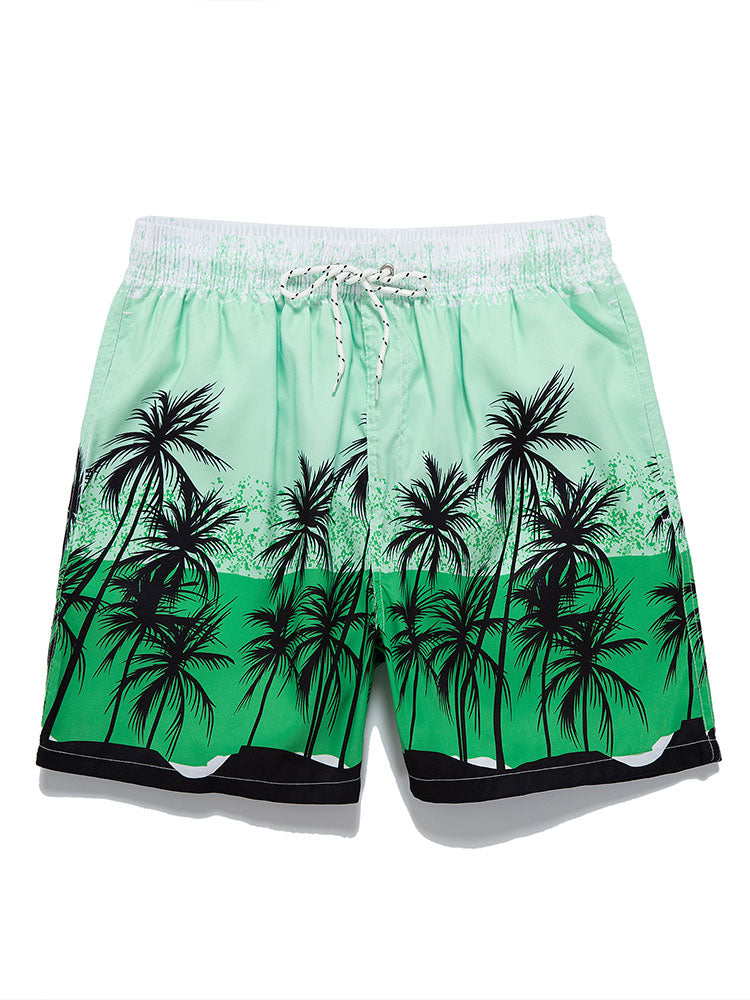Liam® | Tropical Print Swim Shorts