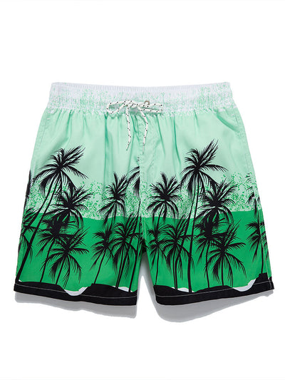 Liam® | Tropical Print Swim Shorts