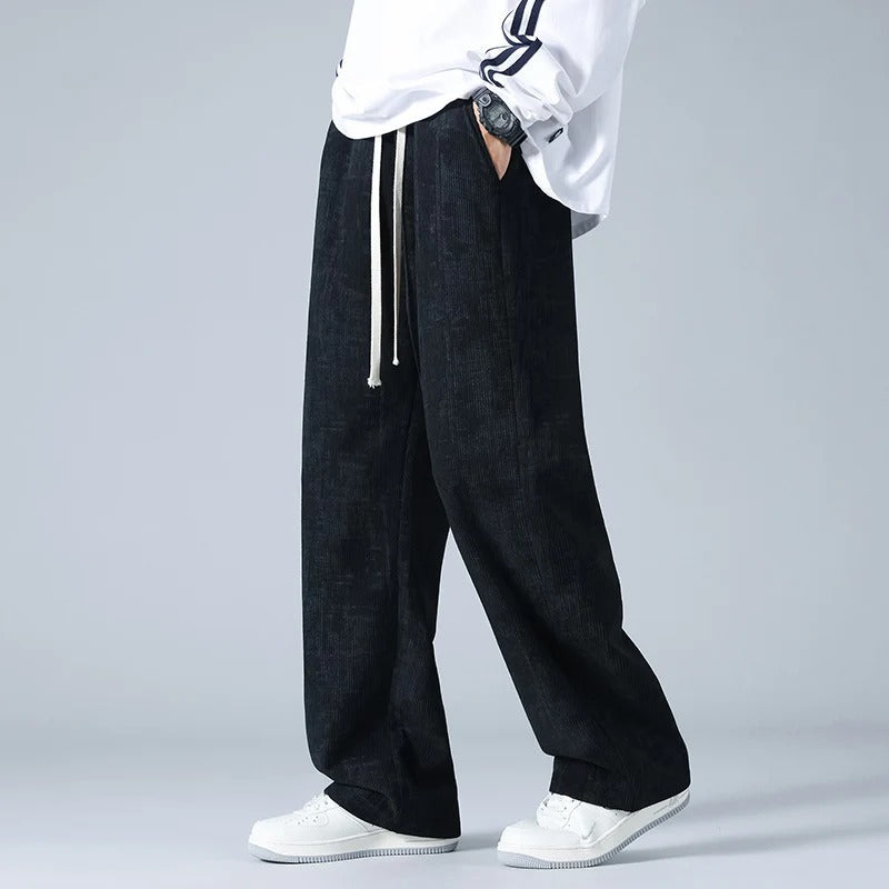 Wenceslao | Bordeaux Corduroy Pants