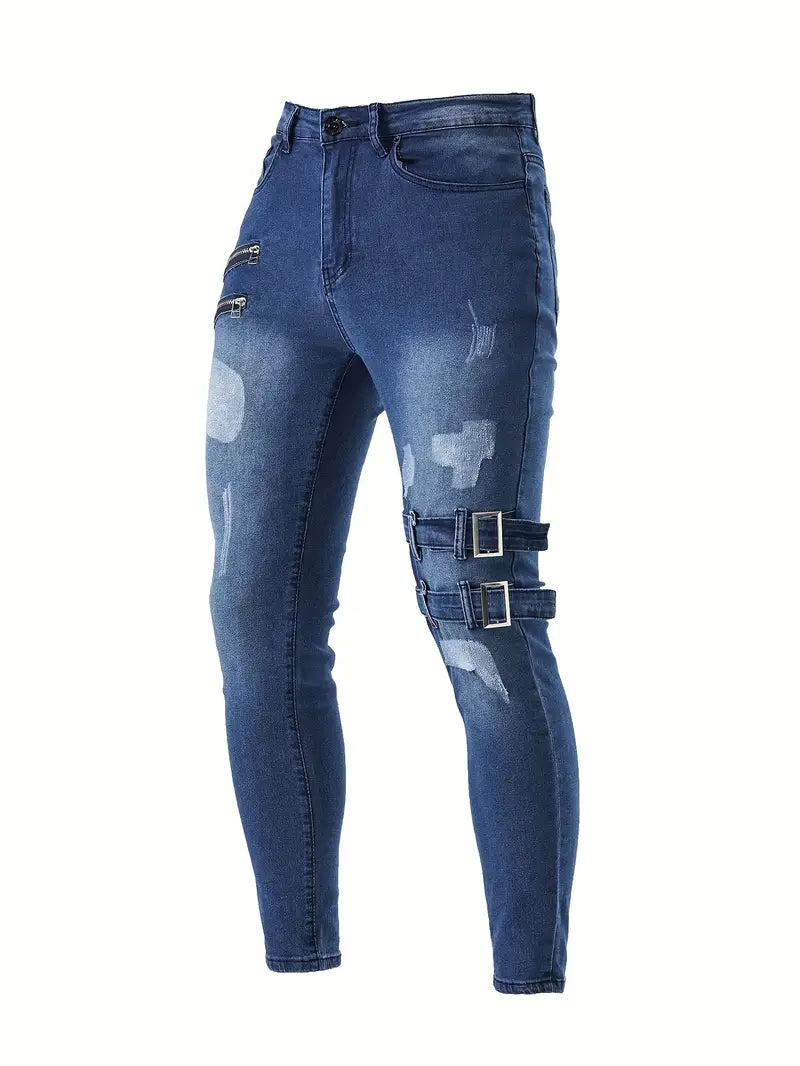 Indiana® | Casual Biker Jeans For Men