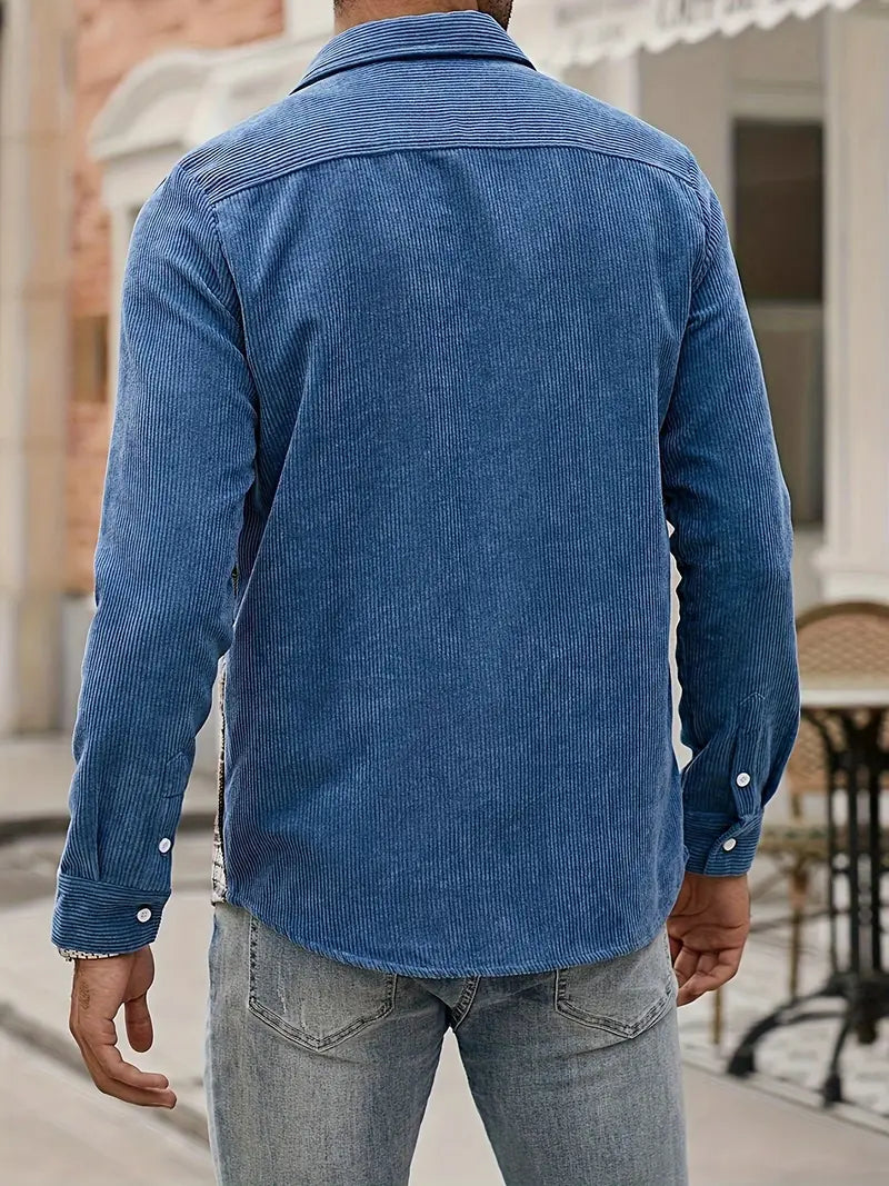 Lorne® | Patchwork Shirt With Buttons For Spring