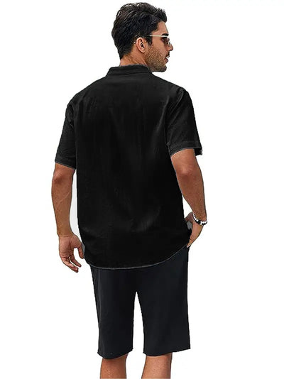 Dougie® | Stylish Short-Sleeved Shirt For Men