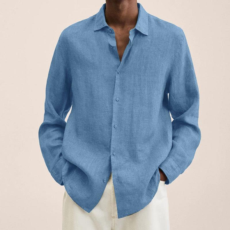 Fergus® | Elegant Linen Shirt For Men