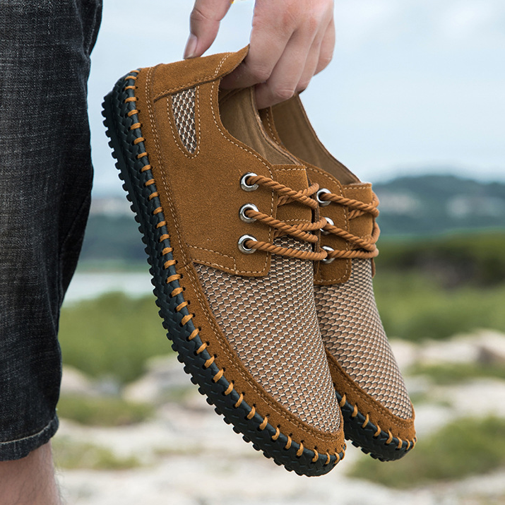 Eric | Strada Suede Mesh Shoes