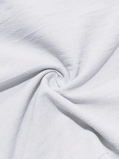 Joshua | Wide-leg linen pants with drawstring