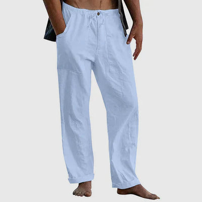 Quirico® | Linen Trousers With Drawstring