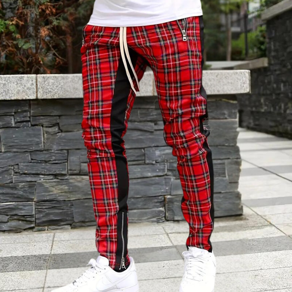 Terence® | Modern Check Trousers For Men