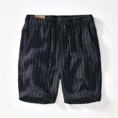 Jerónimo® | Linen Pinstripe Shorts