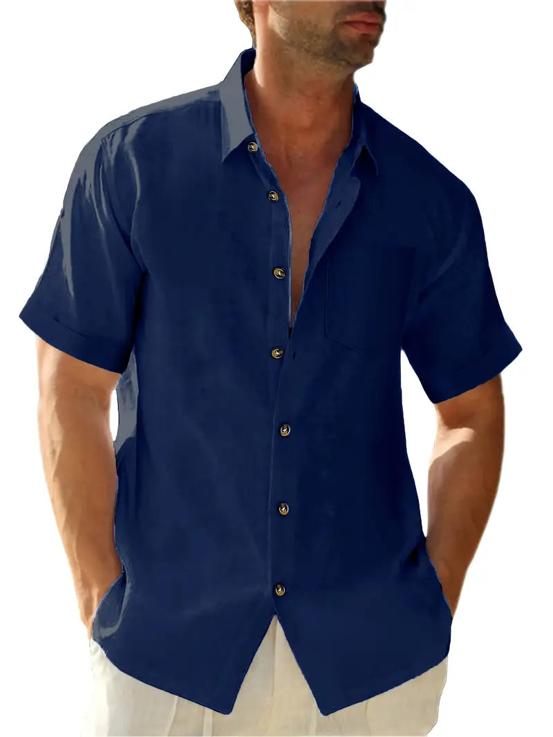 Dougie® | Stylish Short-Sleeved Shirt For Men