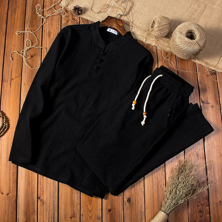 Gallagher® | 2-Piece Set Consisting Of A Long-Sleeved Shirt And Trousers With An Elastic Waistband