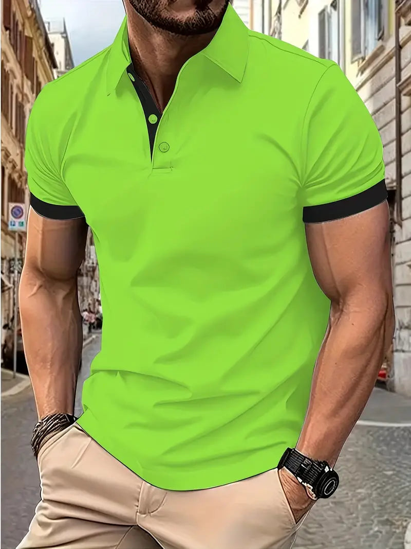 Luke® | Casual Color Block Shirt For Men