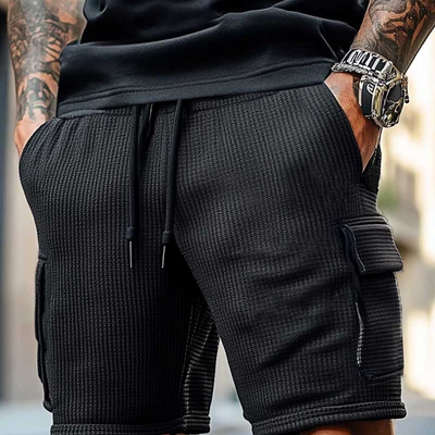 Clayton | Men'S Casual Solid Color Elastic Loose Shorts