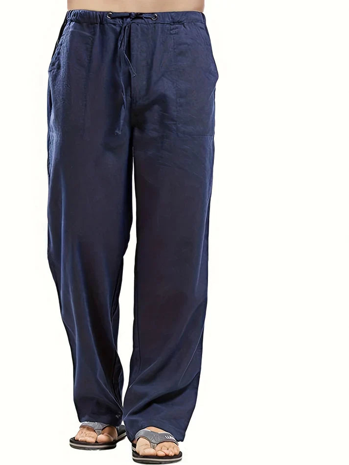 Asher® | Linen Summer Trousers