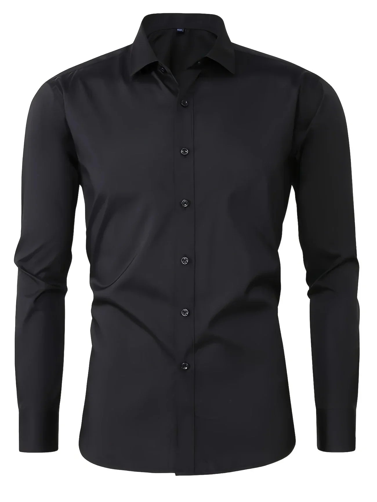 Omar | Elegant long-sleeved button-down shirt