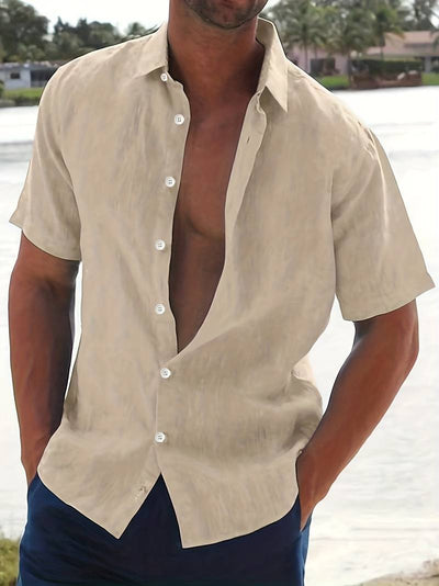 Zaqueo® | Comfortable Short-Sleeved Shirt For Spring